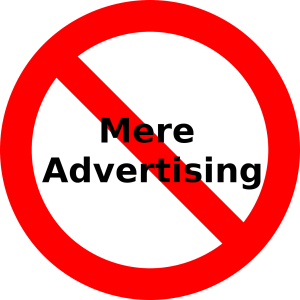 Advertising does not work for most trademark specimens
